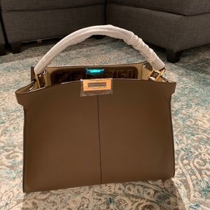 New Fendi Peekaboo X-Lite Xlite Bag Handbag